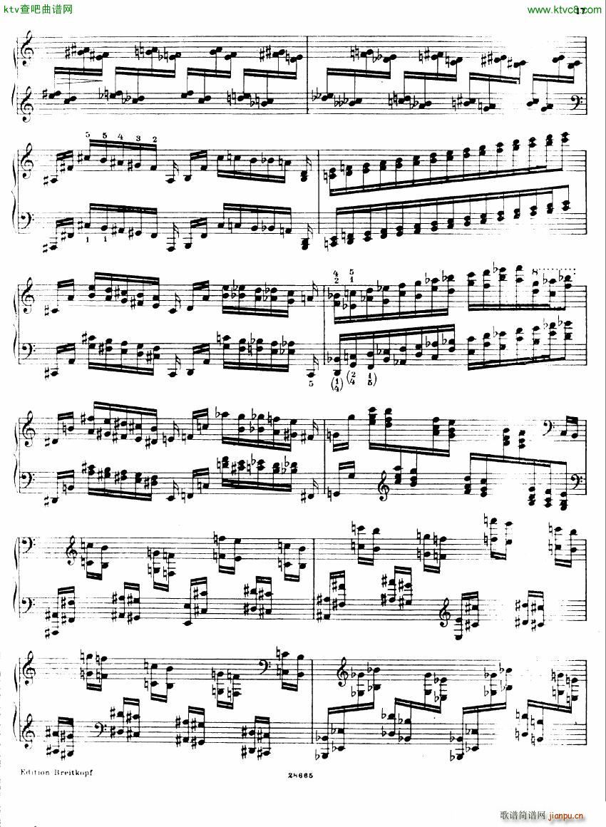 Busoni Etudes 1(钢琴谱)17