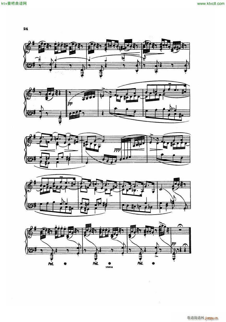 Edward Elgar Enigma Variations Op 36(钢琴谱)25