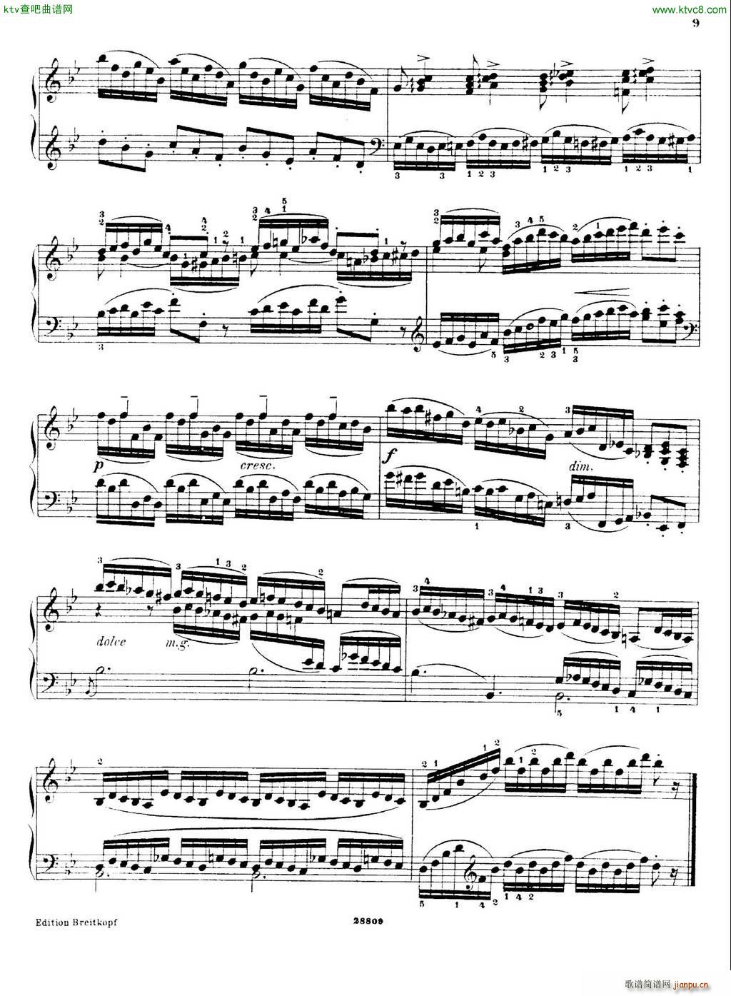 Busoni Etudes 5(钢琴谱)9