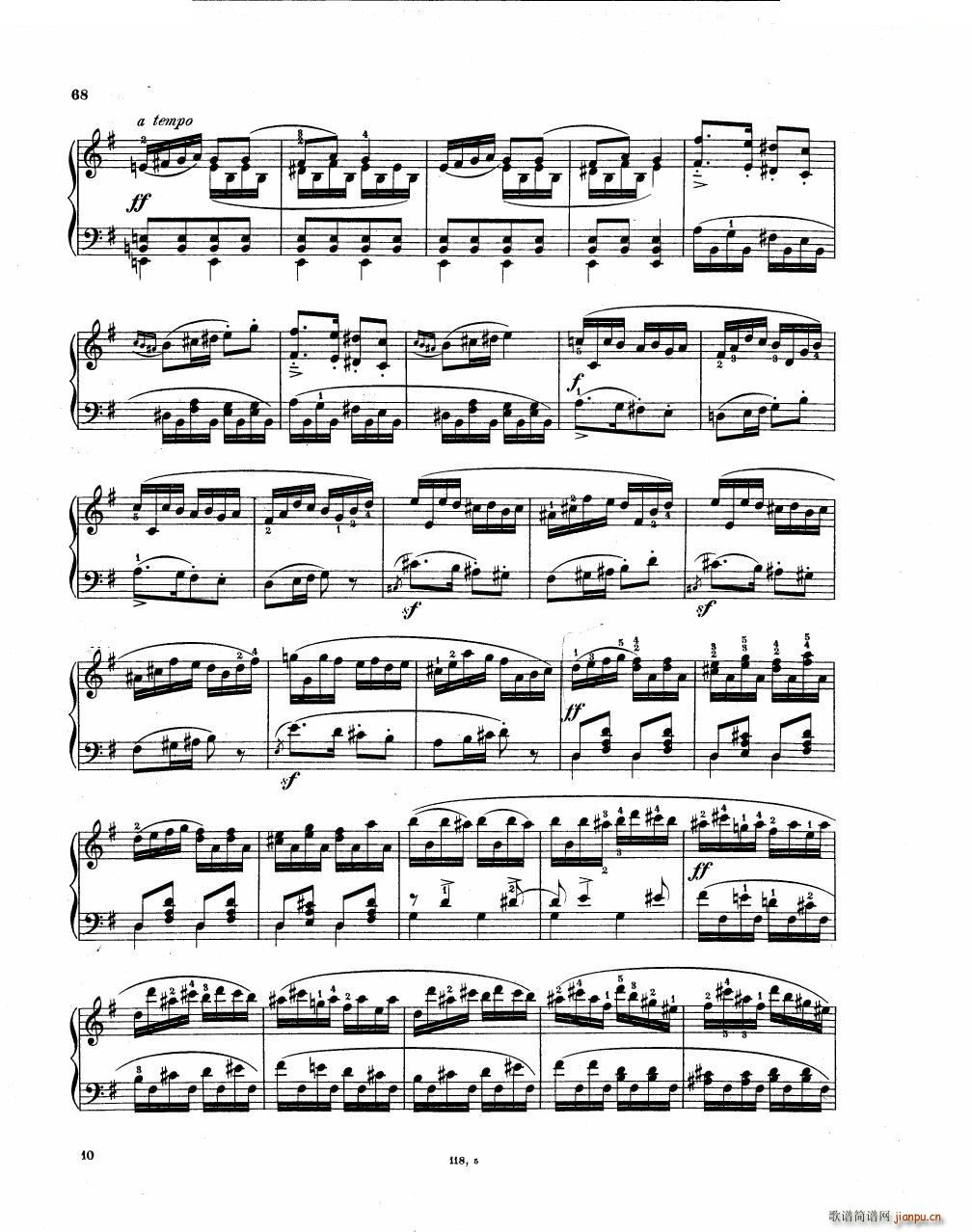Hummel Bagatelles Op 107 Bagatelles Op 107(十字及以上)9