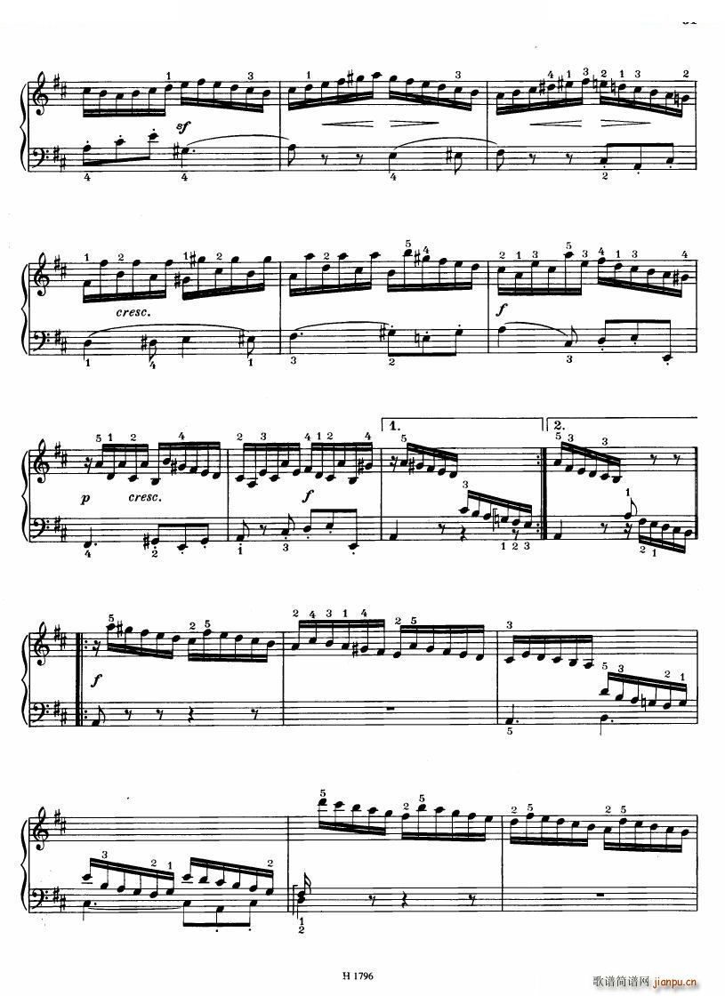 Benda 16 Sonatas 二 16 Sonatas 二(十字及以上)13