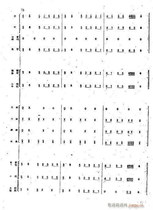 去十三陵的路上(总谱)12