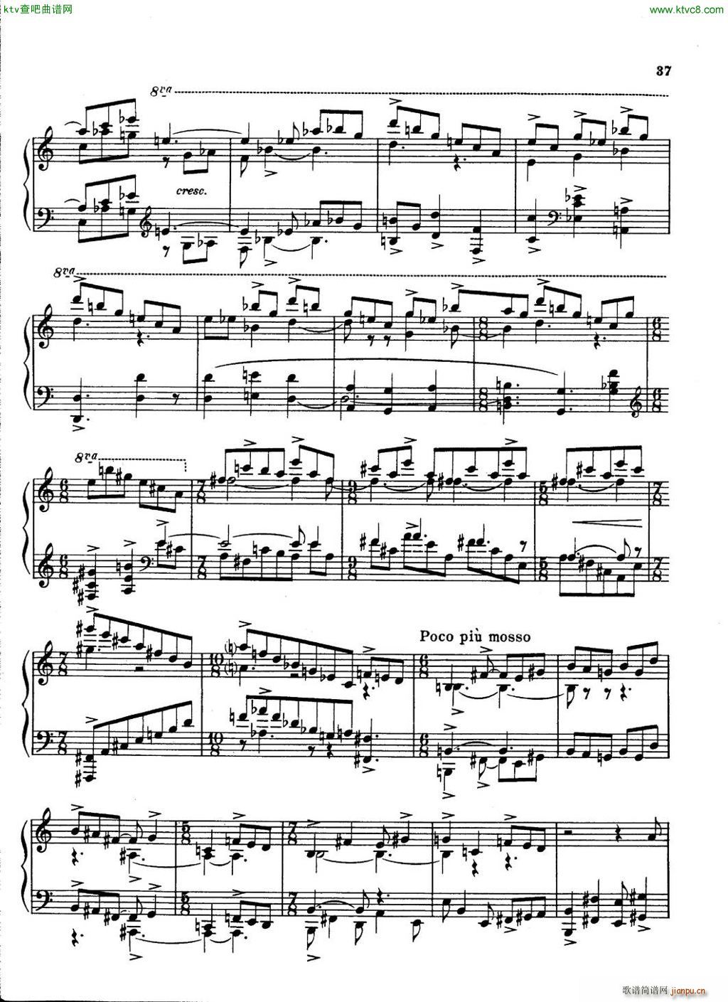 Carter Piano Sonata(钢琴谱)37