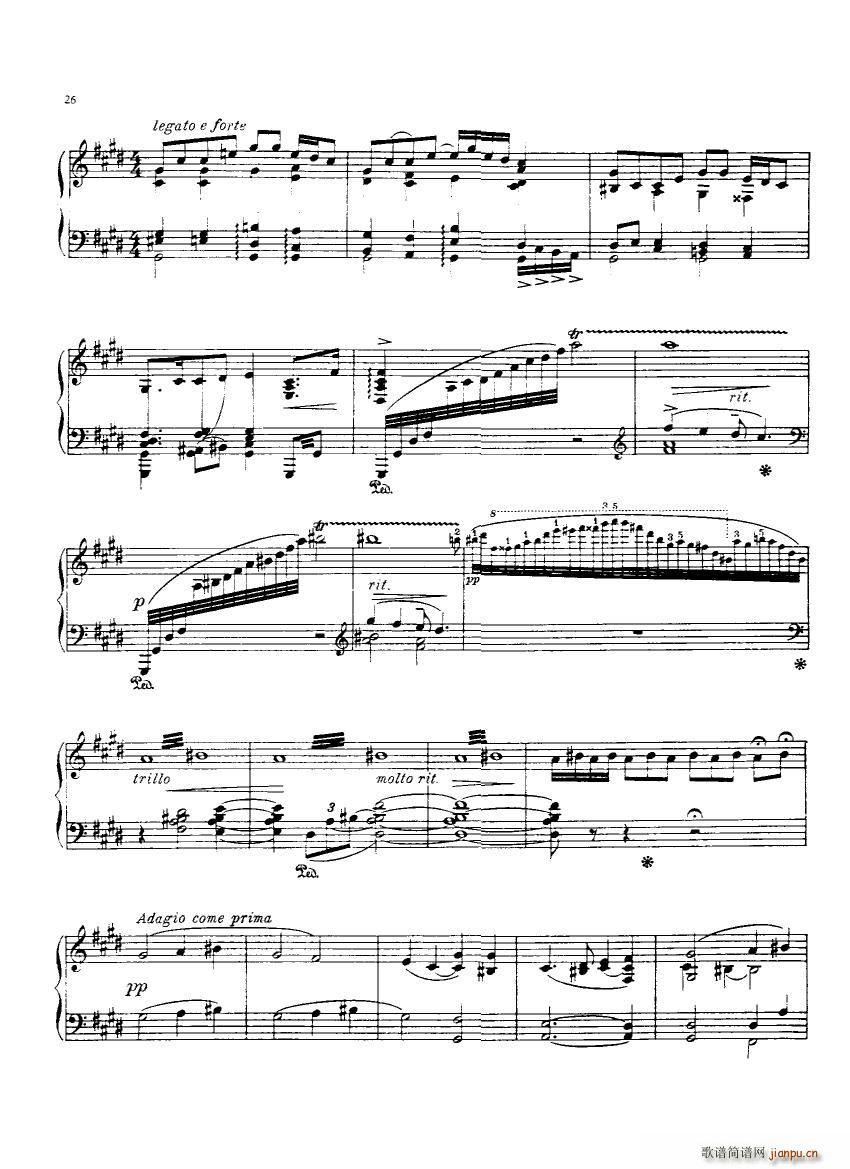 Beach Op 60 Variations on Balkan Themes(钢琴谱)26