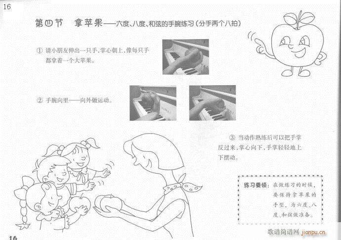 手指训练操1-20(钢琴谱)16