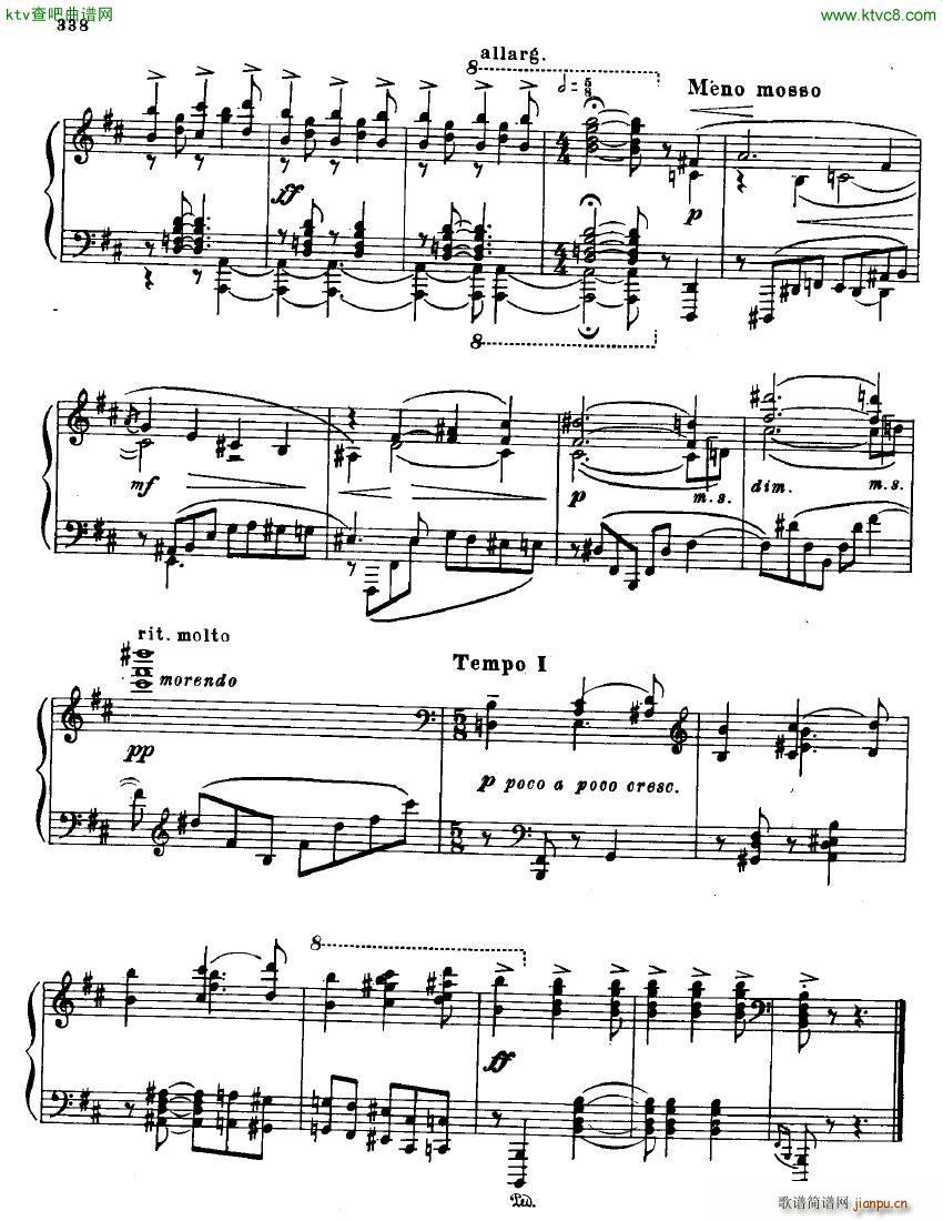 Anatoly Alexandrov Opus 87 Sonata no 12(钢琴谱)38