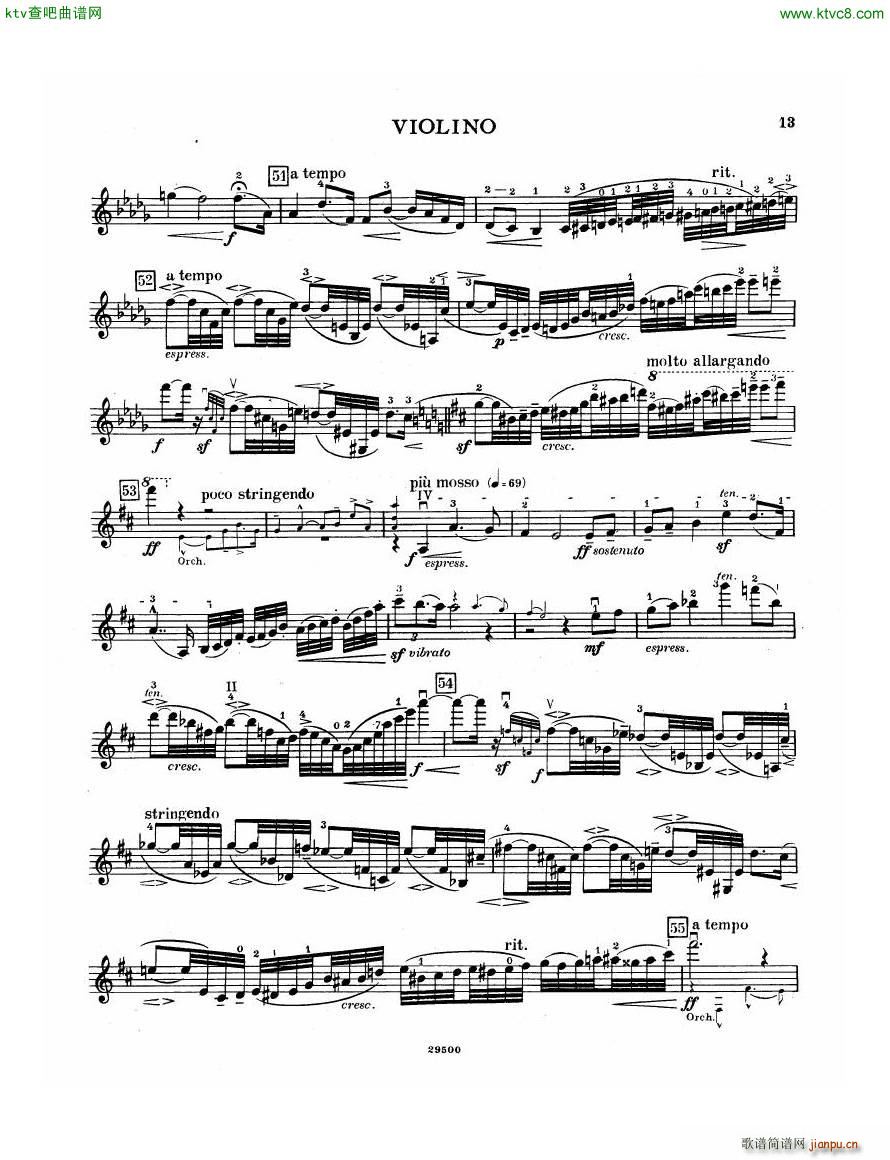 Elgar Violin Concerto Vn(钢琴谱)13