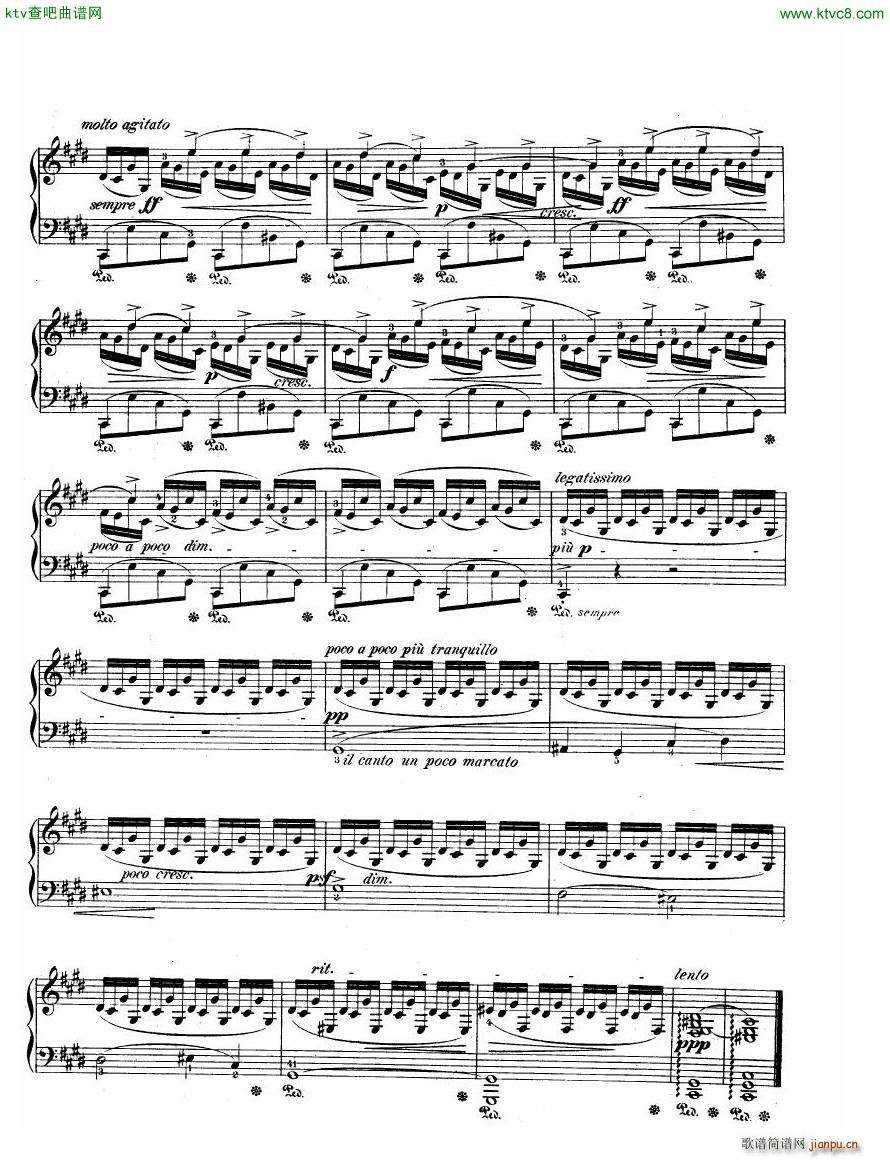 Fantaisie Impromptu(钢琴谱)8