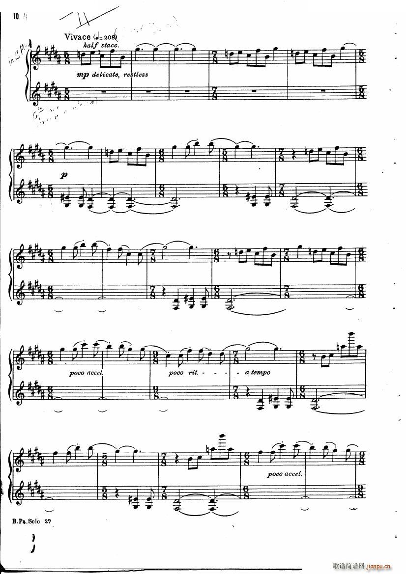 Copland Piano Sonata Piano Sonata(十字及以上)11