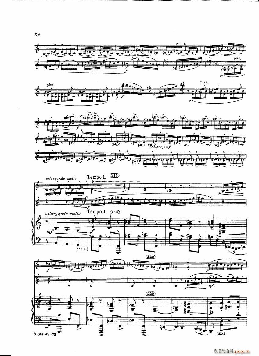 Bartok SZ 111 Contrasts pianoscore(钢琴谱)29