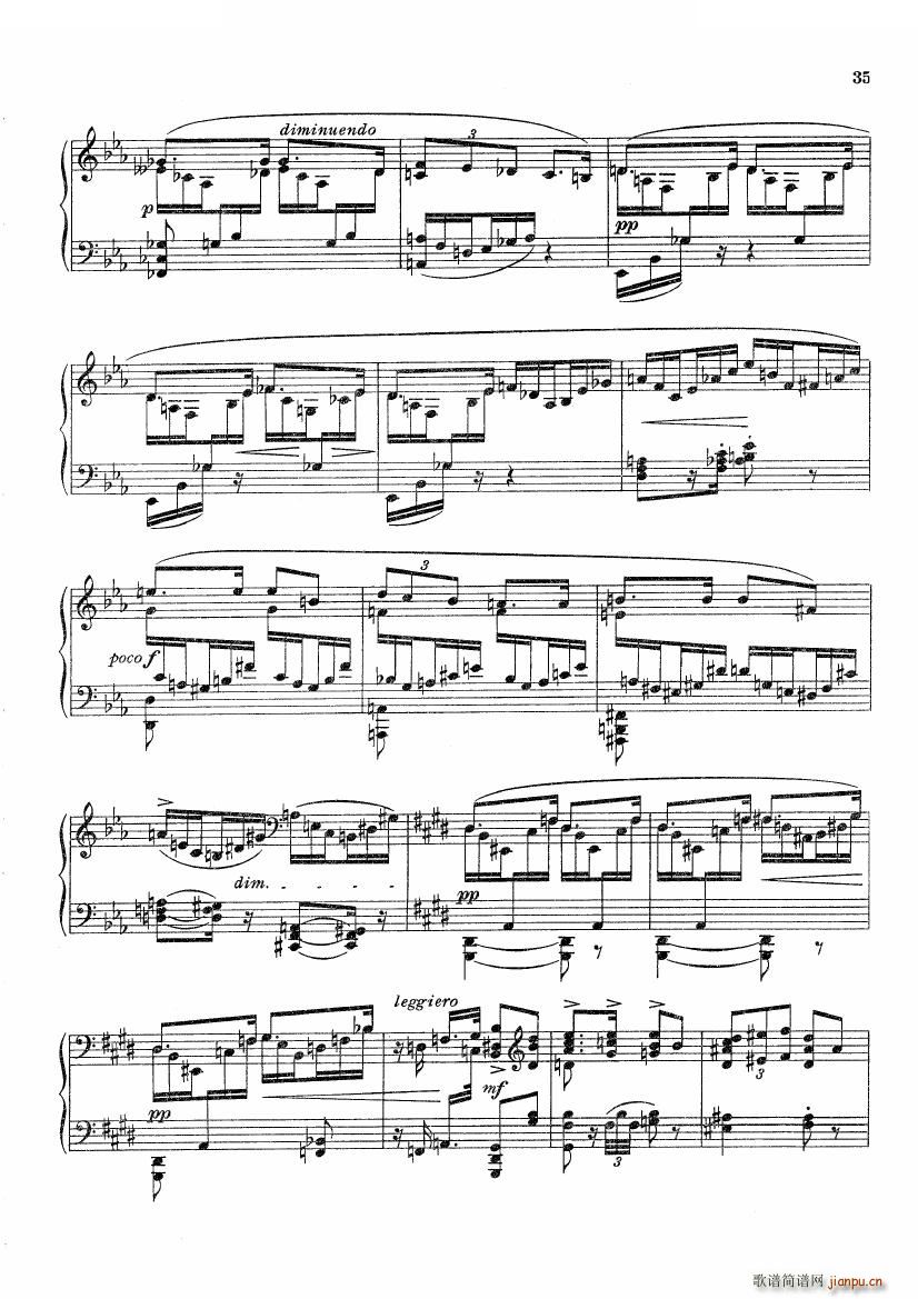 Bax Sonata No 3 Sonata No 3(十字及以上)34