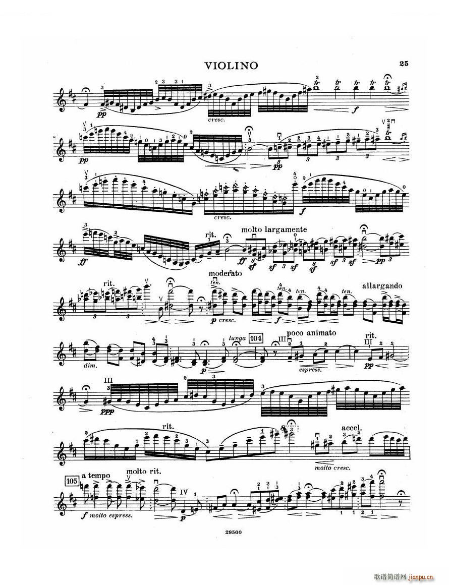 Elgar Violin Concerto Vn Violin Concerto Vn(十字及以上)25