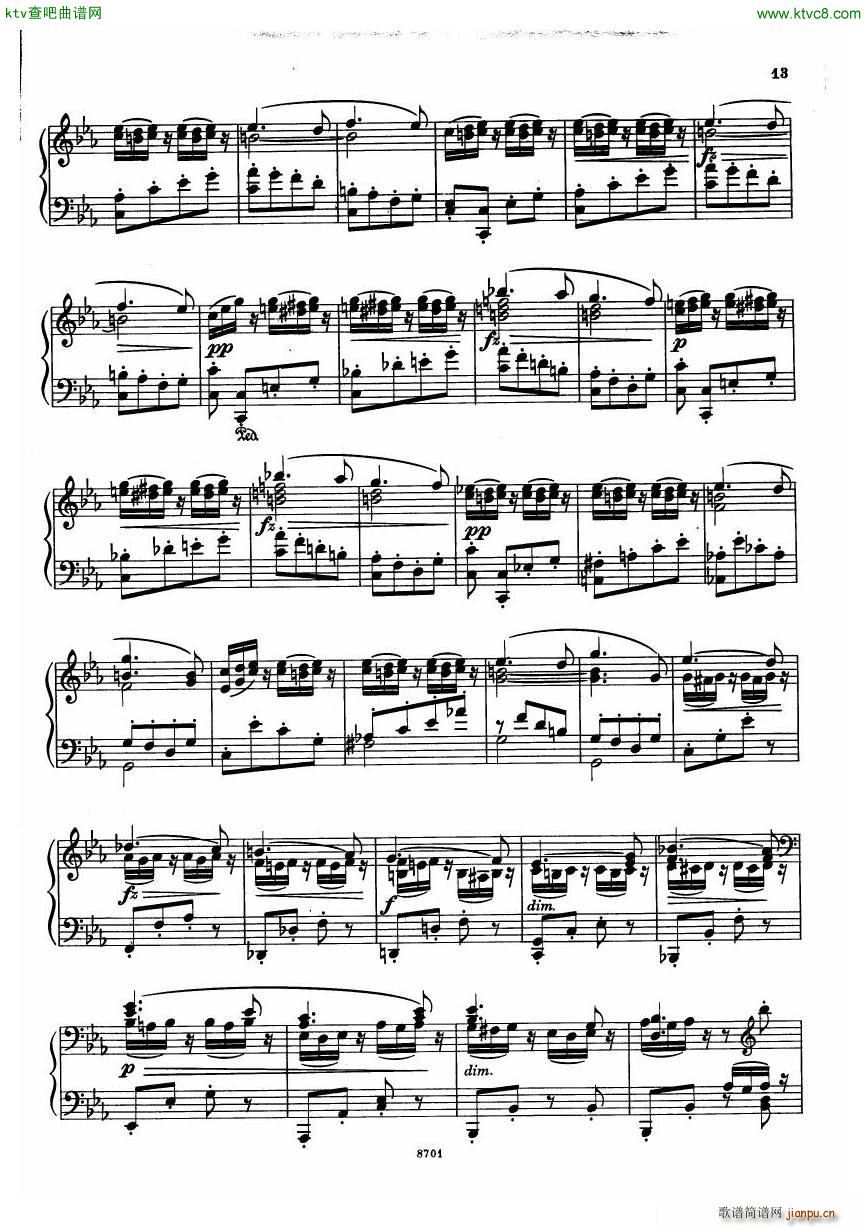 Dvorak Arr Keller Slavonic Dances Op72 Book2(钢琴谱)12