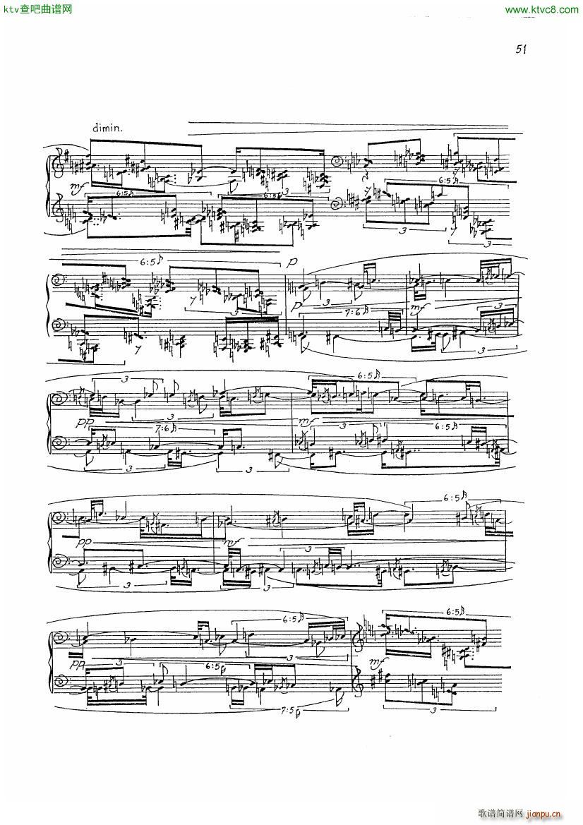 finnissy michael verdi transcription no 06(钢琴谱)8