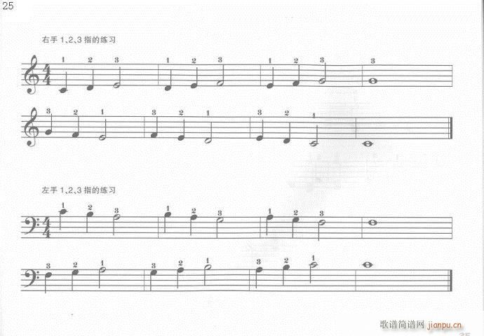 手指训练操21-40(钢琴谱)5