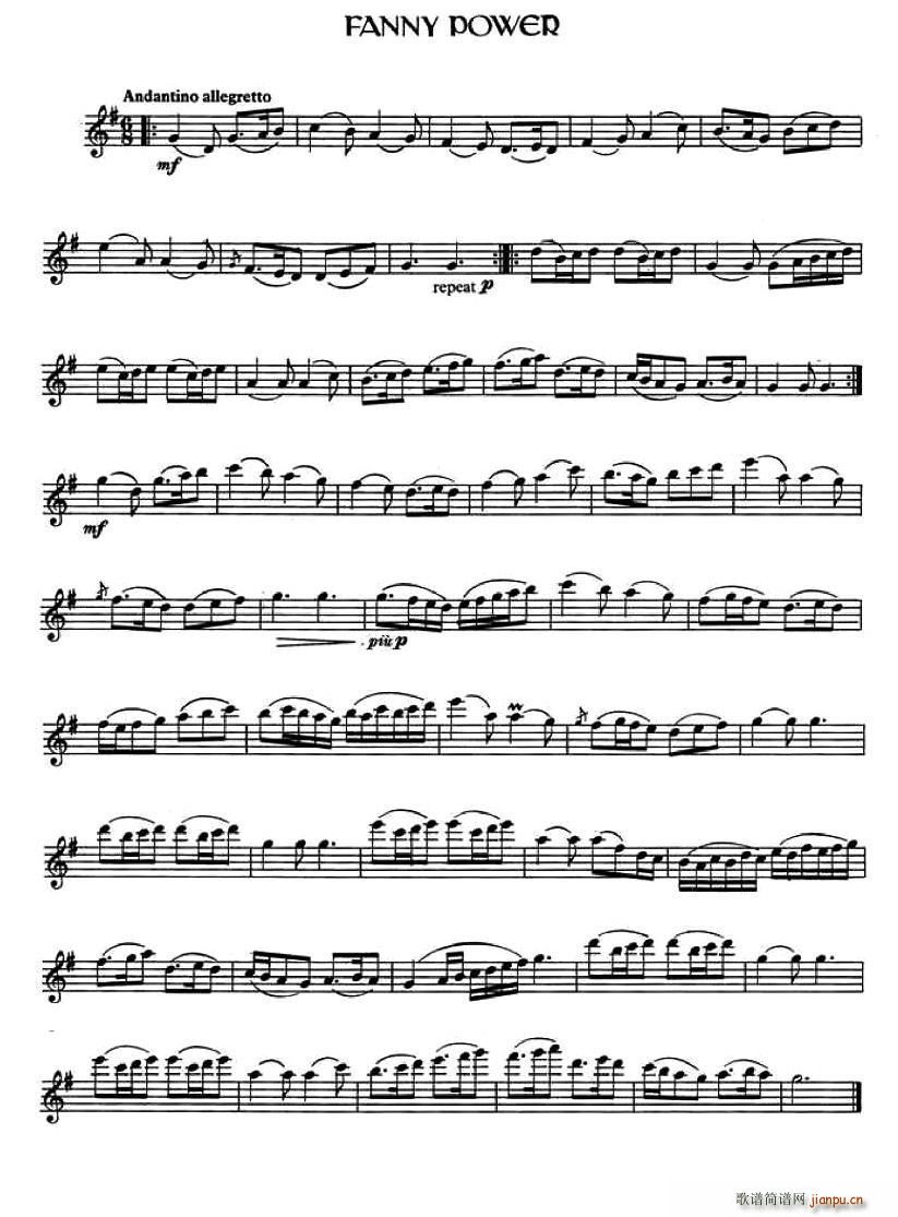 Fanny Power 爱尔兰曲调(十字及以上)1