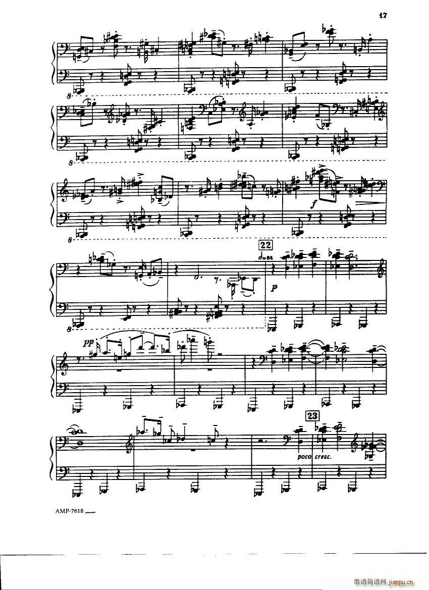 Gubaidulina Sofia Piano Sonata Piano Sonata(十字及以上)15