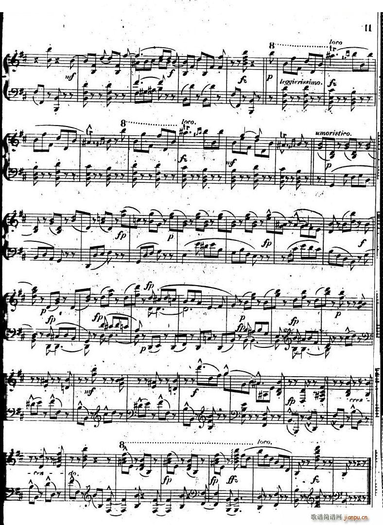 Heller Sonata Op 9 Sonata Op 9(十字及以上)10