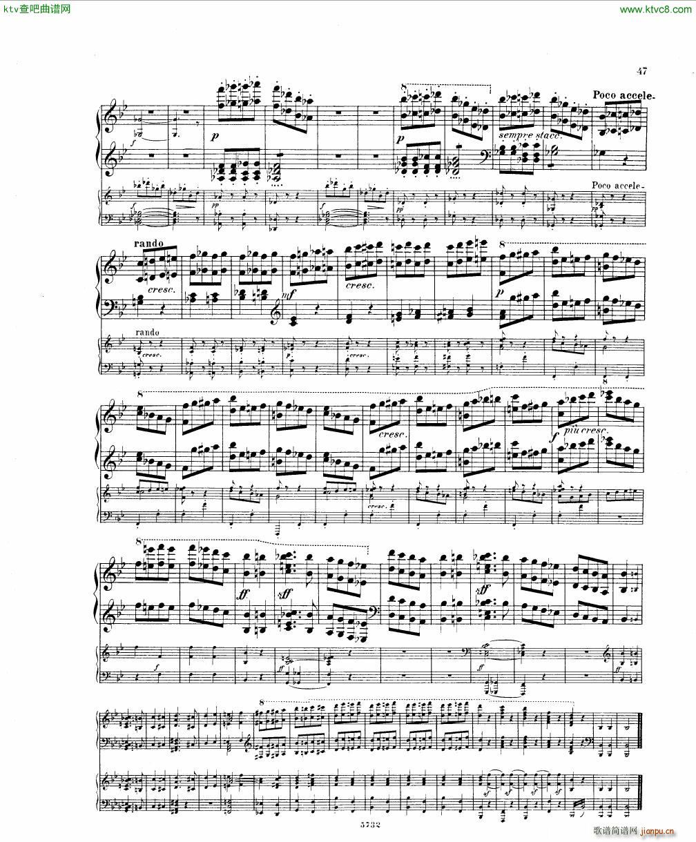 Fuchs Piano concerto Op 27 I(钢琴谱)45