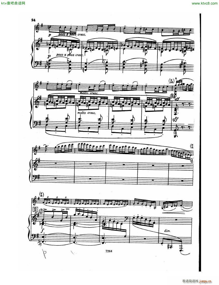 Debussy Violin Sonata Pn(钢琴谱)23