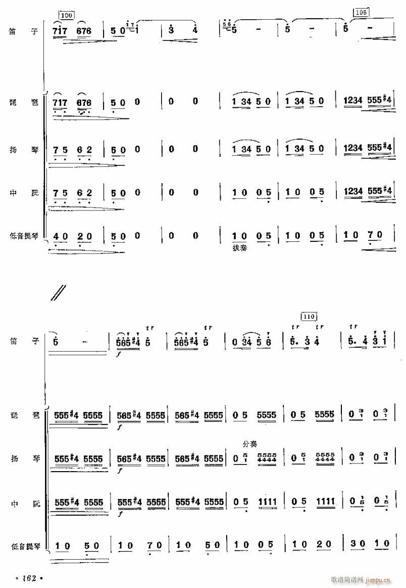 柯尔克孜民歌变奏曲10(十字及以上)1