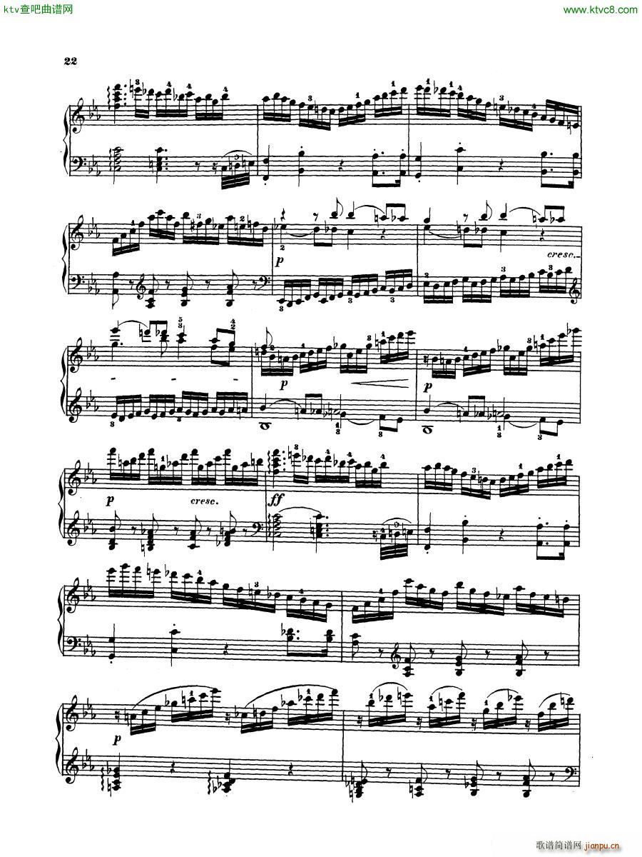 Hummel Sonata No 2 Op 13(钢琴谱)21