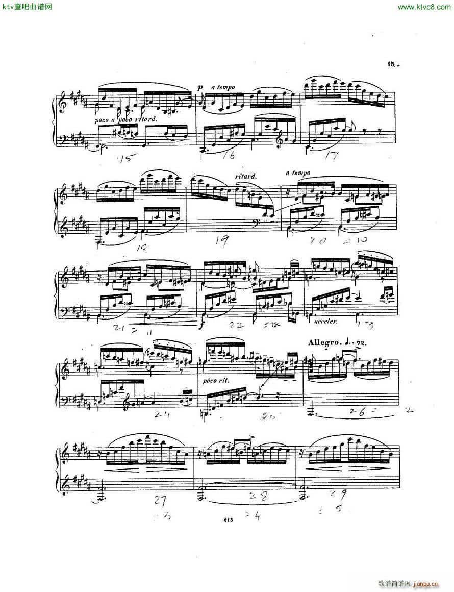 Antipov op 6 Quatre Morceaux(钢琴谱)14