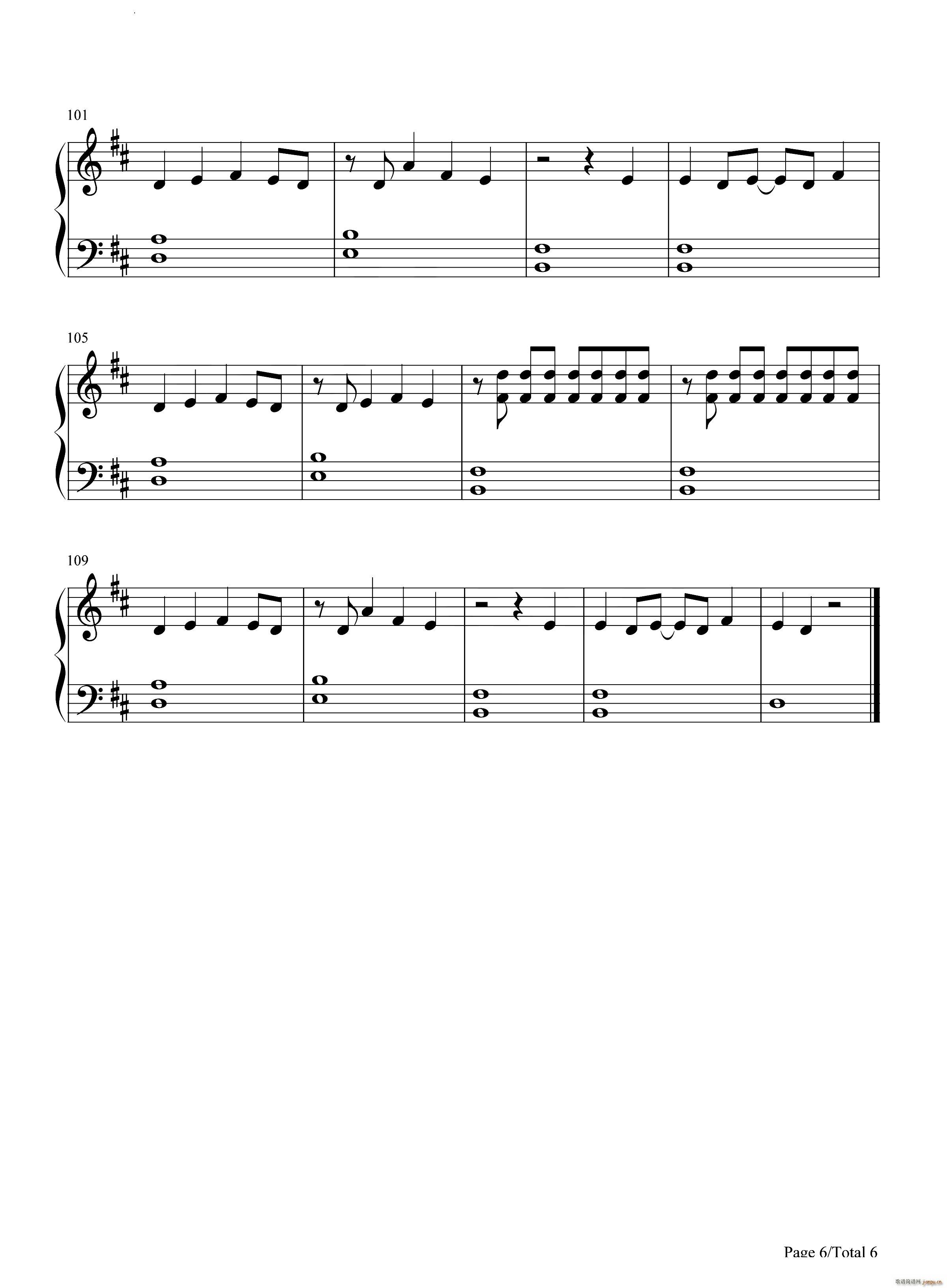 This Is Gospel简单钢琴版(钢琴谱)8