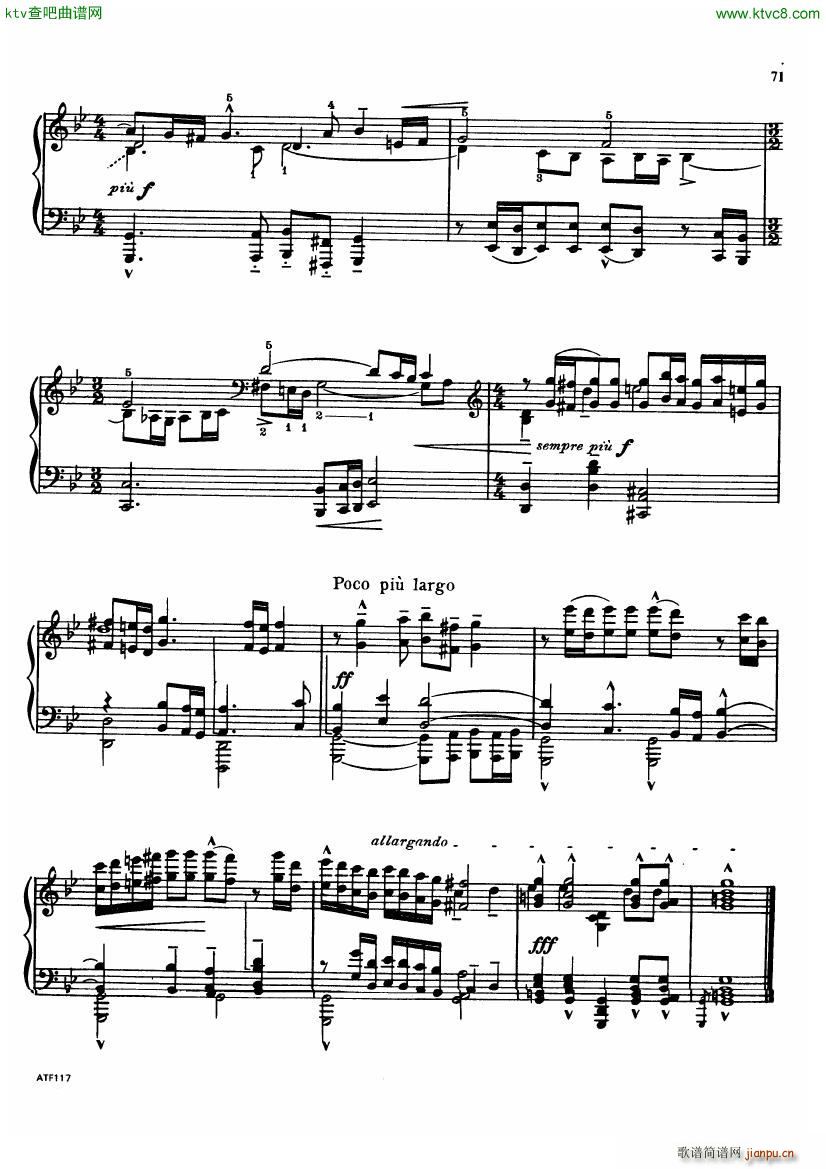 Frescobaldi Arr Bartok Fuga In G Piano Solo(钢琴谱)6