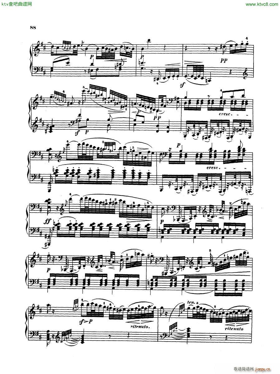 Hummel Sonata in F sharp minor Op 81(钢琴谱)15