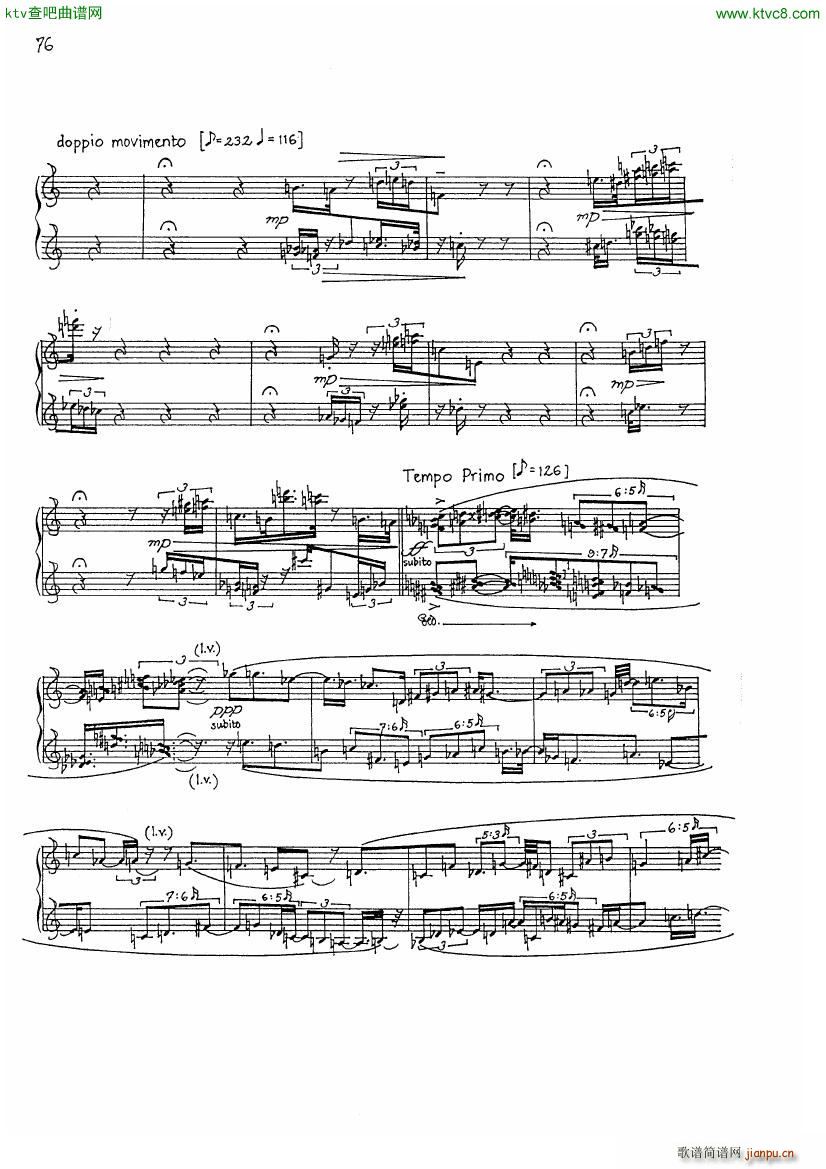 finnissy michael verdi transcription no 09(钢琴谱)6