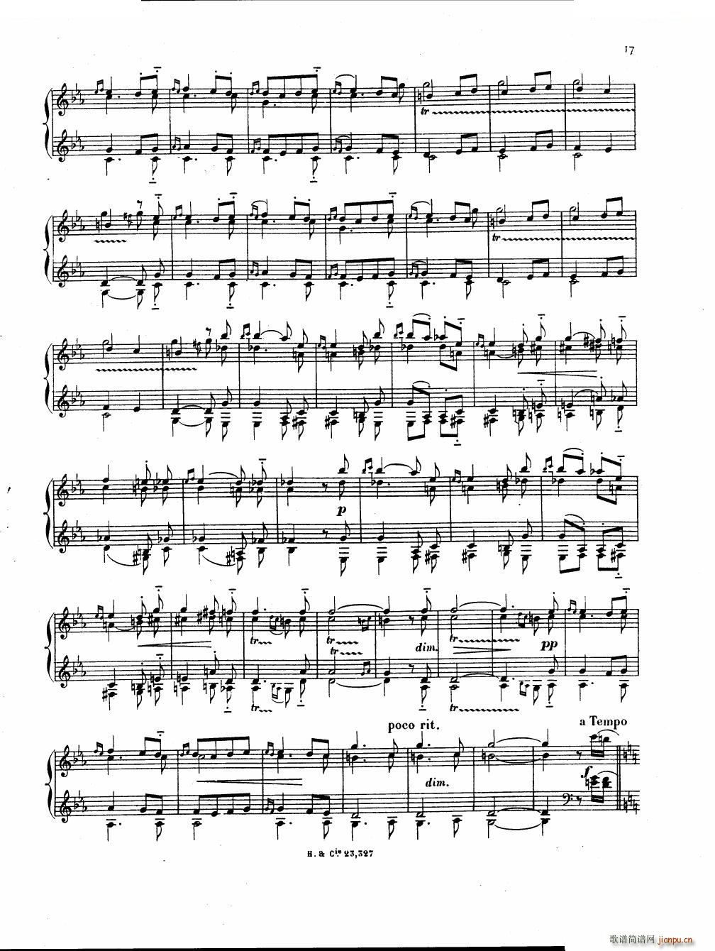 Hahn Reynaldo Piano sonatina Piano sonatina(十字及以上)17