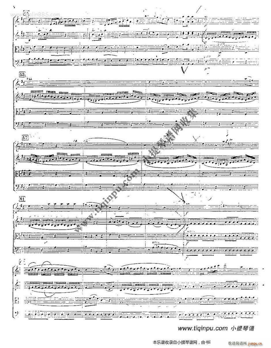 莫扎特D大调嬉游曲K136(总谱)3