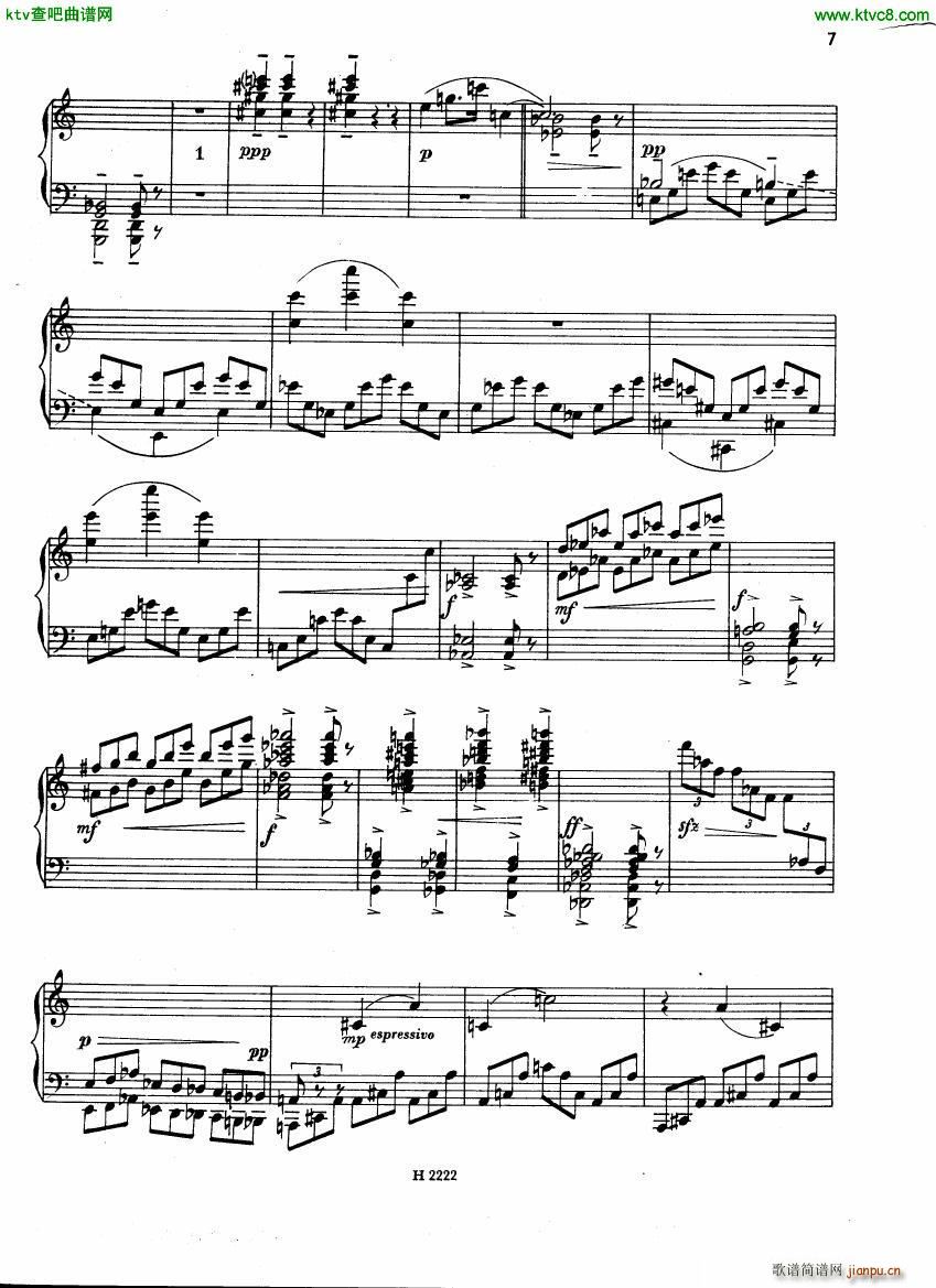 Fiser Piano Sonata 1955(钢琴谱)7