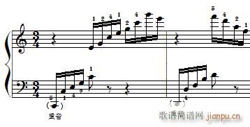 车尔尼 钢琴快速练习曲 Czerny 299 第30首 及练习提示(钢琴谱)5