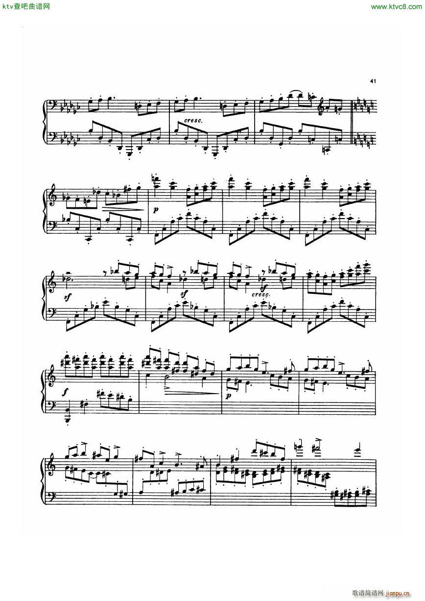 Dohnanyi 17 5 5 Humoresken IntroduktionAndFuge(钢琴谱)8