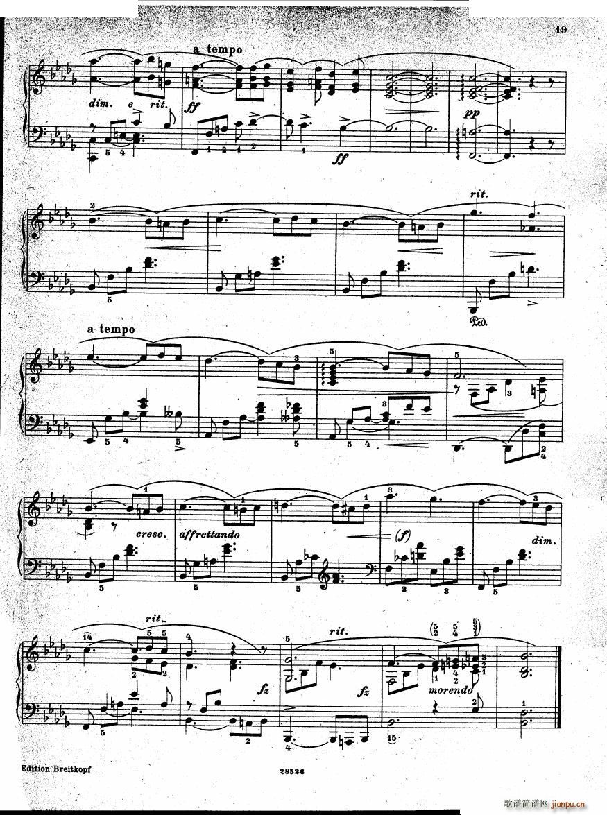 Henselt Piano Solo Album Piano Solo Album(十字及以上)18