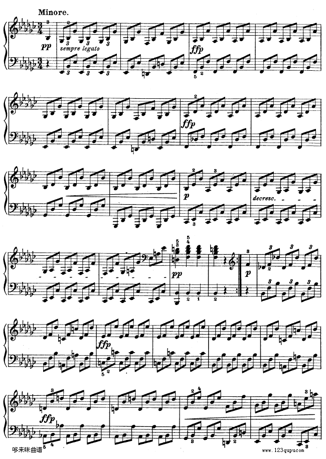 降E大调第四钢琴奏鸣曲-Op.7-贝多芬(钢琴谱)16