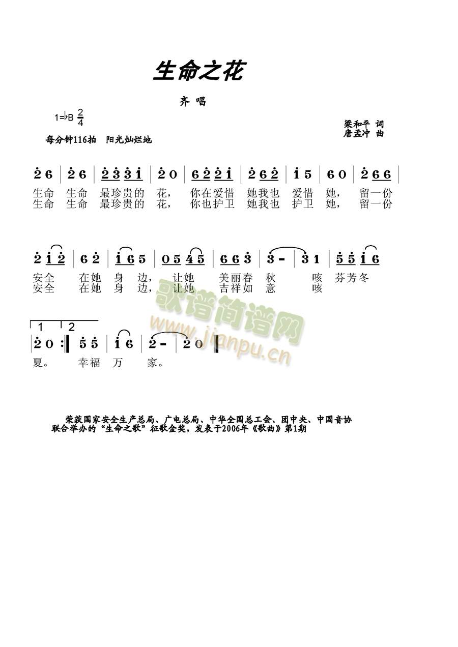 生命之花(国家安全总局、广电总局）(十字及以上)1