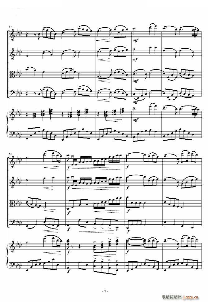 adagio in c minor 柔版(钢琴谱)7