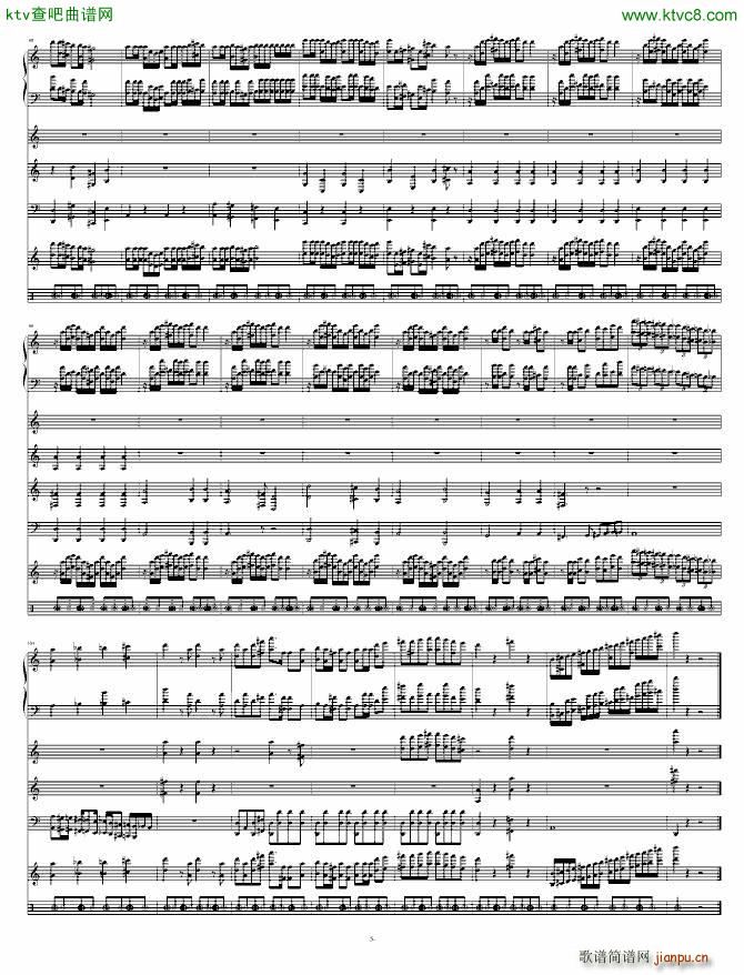 Hooked on classics(钢琴谱)5