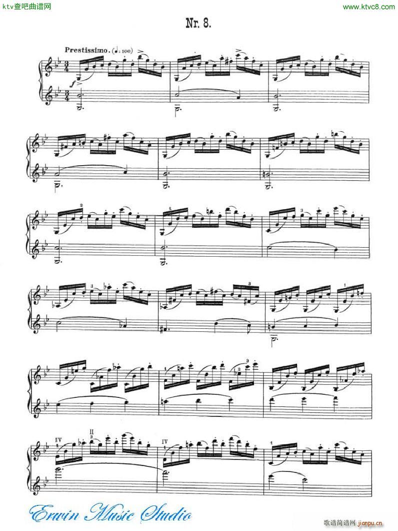加维尼耶 24首隨想曲Pierre Gavinies 24 Caprices 05 08(十字及以上)11