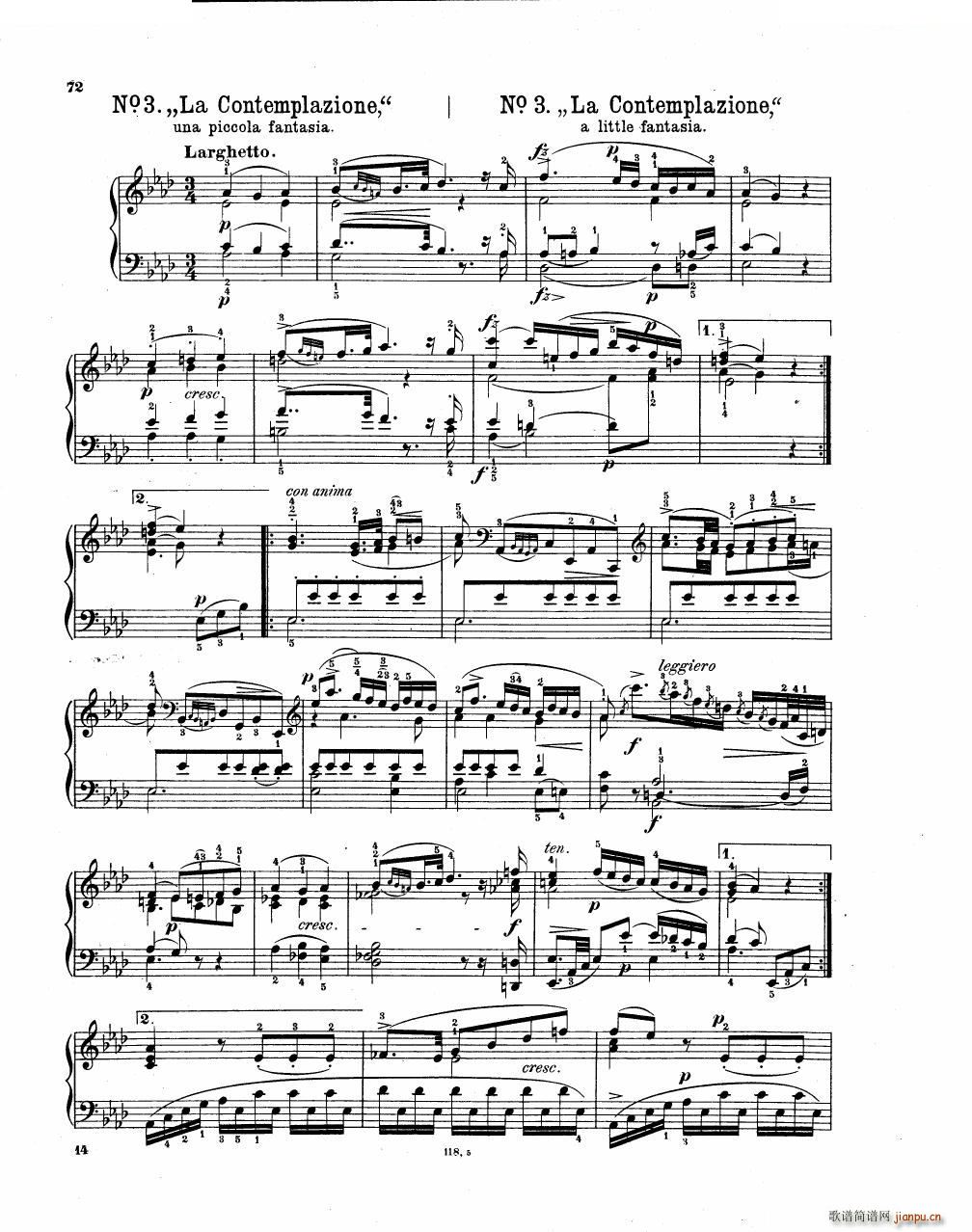 Hummel Bagatelles Op 107 Bagatelles Op 107(十字及以上)13