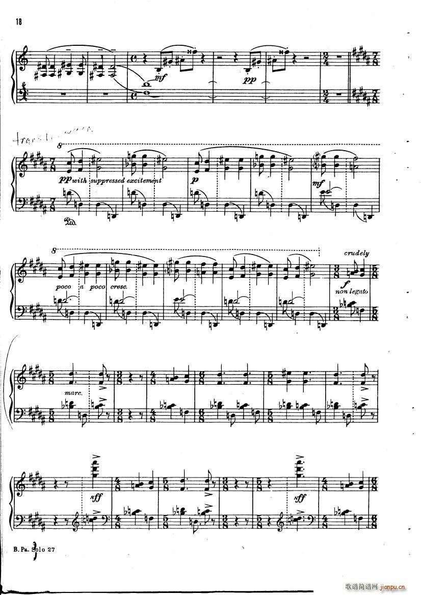 Copland Piano Sonata Piano Sonata(十字及以上)19