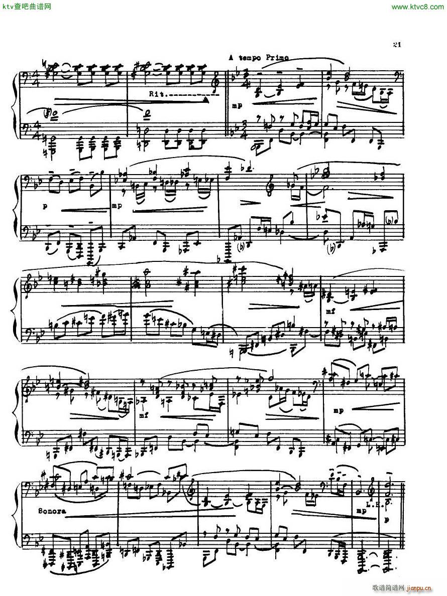 Antheil Piano Sonata No 4(钢琴谱)20