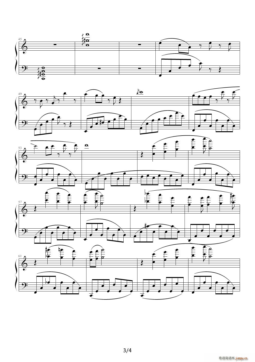 Soul C调(钢琴谱)3