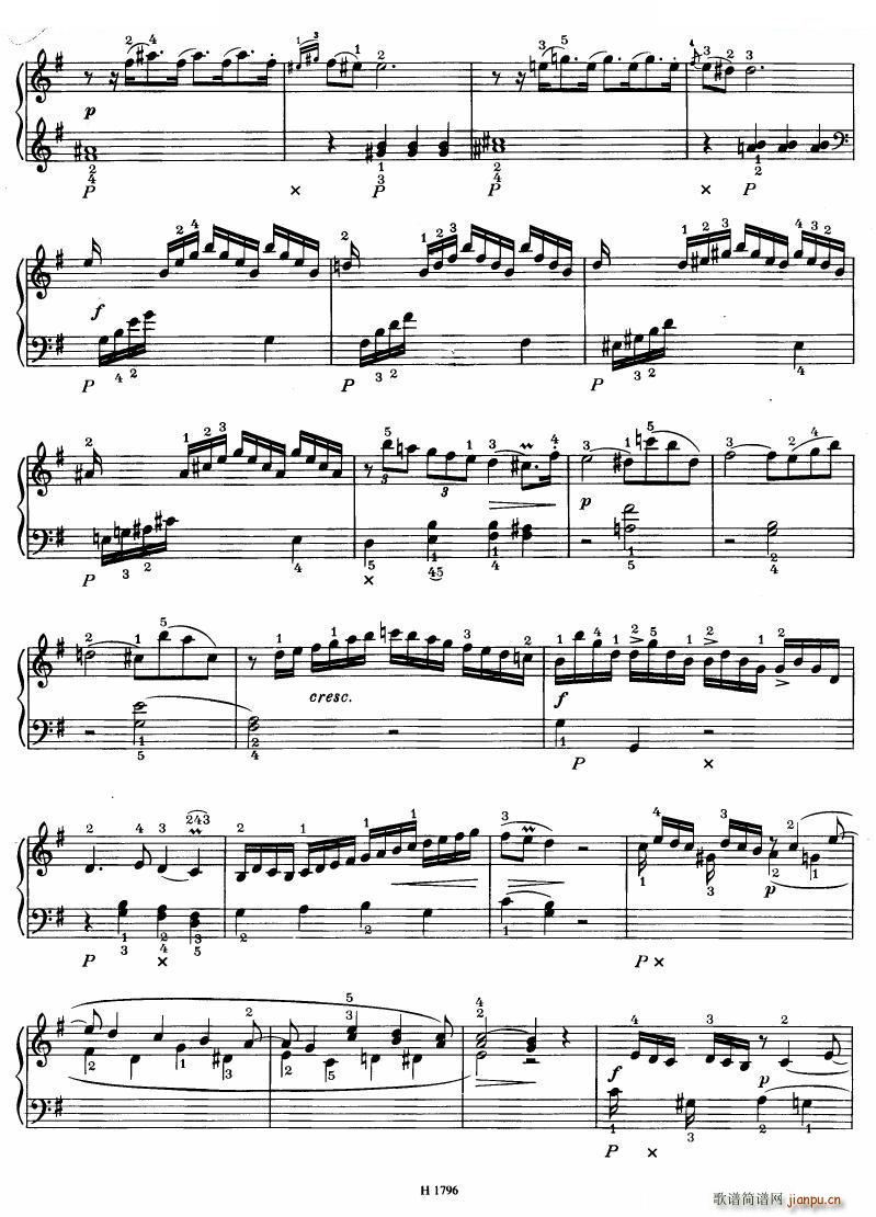 Benda 16 Sonatas 二 16 Sonatas 二(十字及以上)26