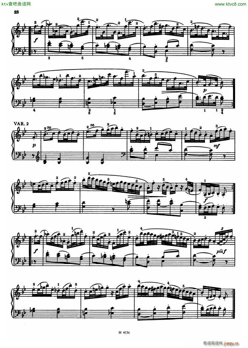 Czech piano variations from 18th century(钢琴谱)16