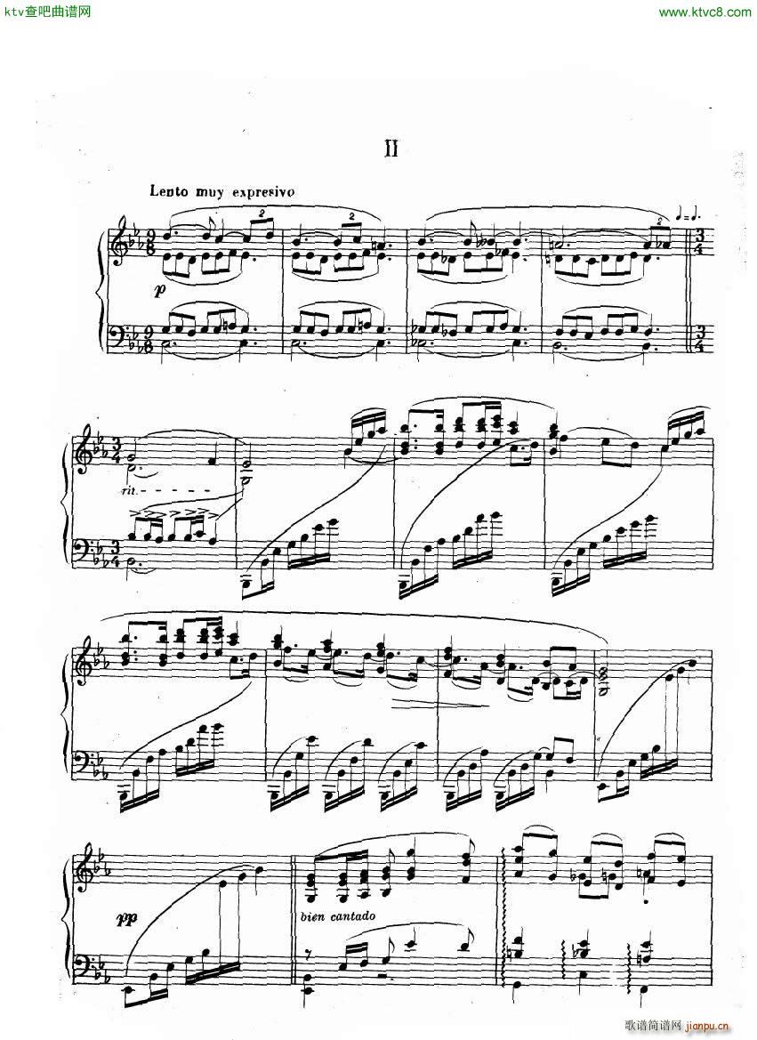 Guastavino Sonatina(钢琴谱)6