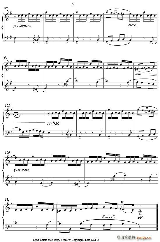 LE COUCOU(九字歌谱)5